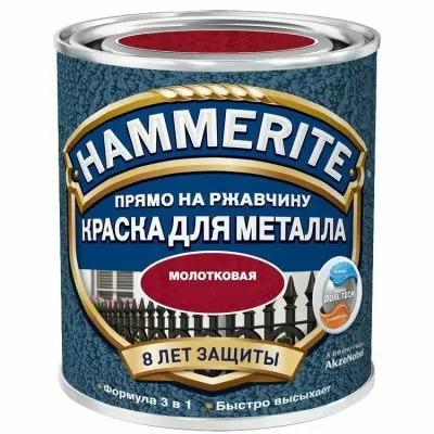 ХАММЕРАЙТ по ржавчине молоткова, RAL 8017 коричневая 5л