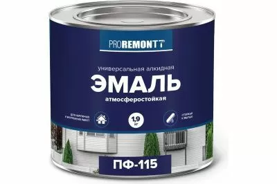 Эмаль ПФ-115 PROREMONTT Бежевый 1,9 кг