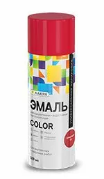 Эмаль аэрозольная Лакра Color универсальная  Черный матовый  520 мл